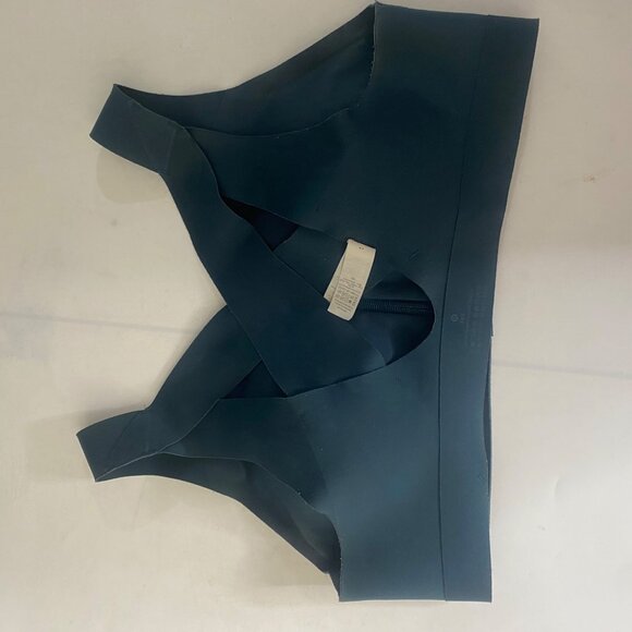 Lululemon Enlite Sports Bra Womens Size 38D Zip Front Blue High Support Running - Picture 8 of 12